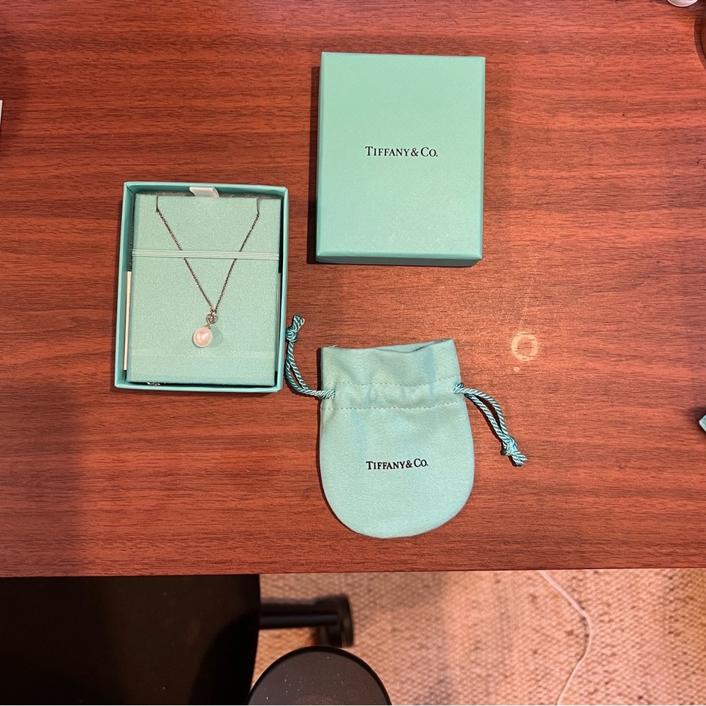 Tiffany Olive Leaf Pendant